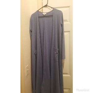 Lularoe sarah medium blue new